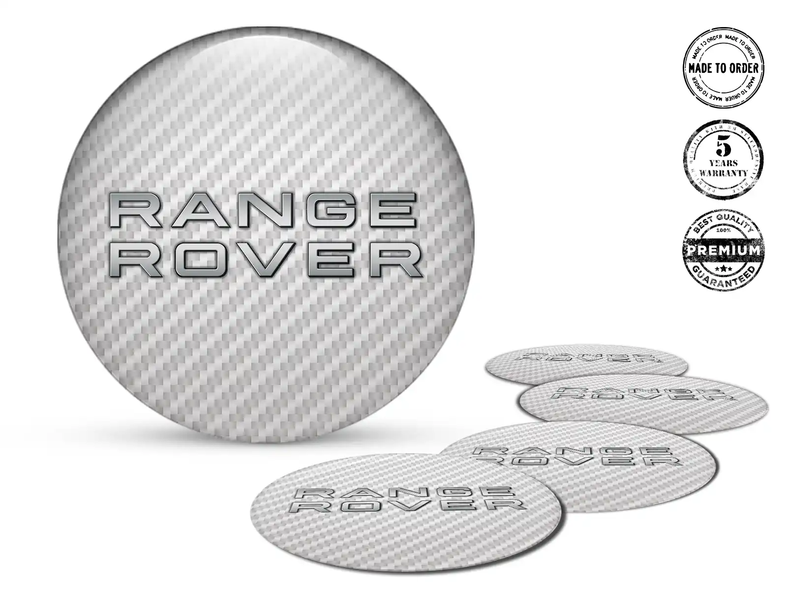 Land Rover Raddekoration Stil Silikon-Badge-Upgrade